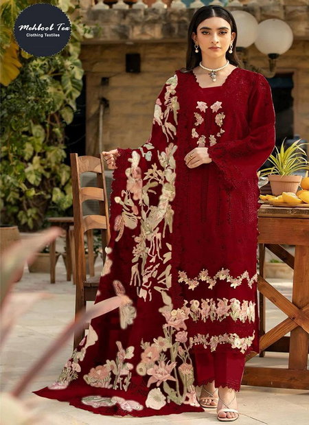 Mehboob Tex 1676 B And C Cotton Pakistani Salwar Suit Wholesale Shop In Surat